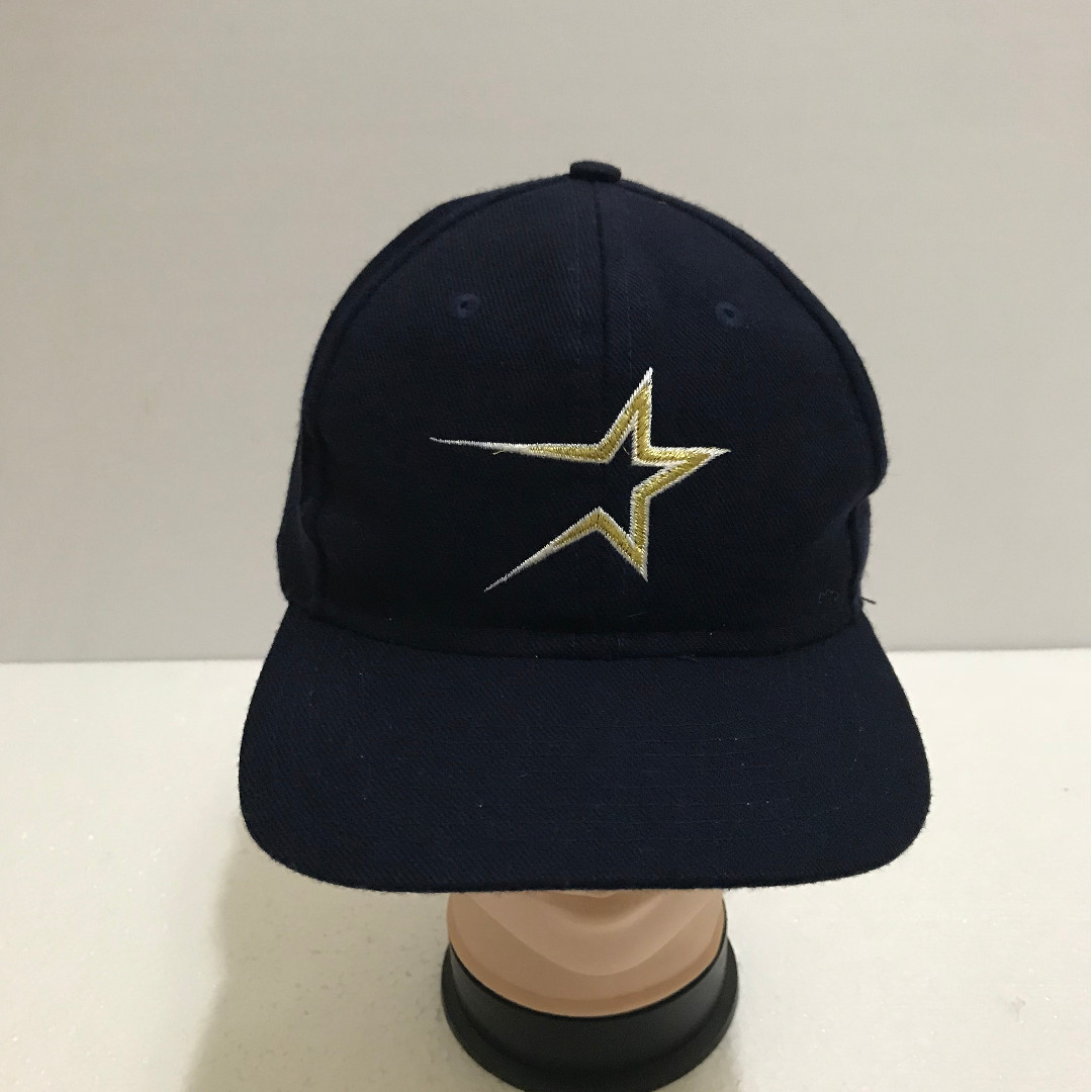 Vintage 90s HOUSTON ASTROS Embroidered Baseball Cap Wool Official