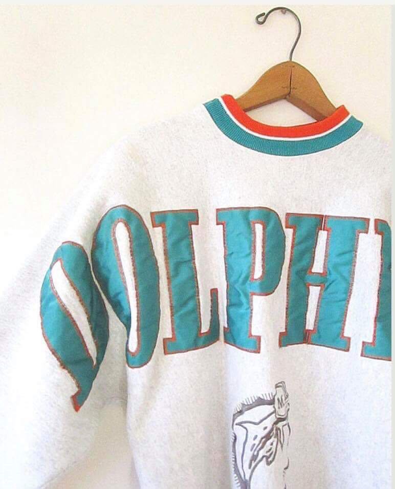miami dolphins retro hoodie