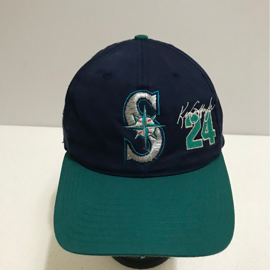 Seattle MARINERS Original Vintage 90s Snapback Hat Official 