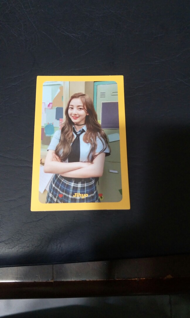 Wtt Twice What Is Love Jihyo Photo Card Entertainment K Wave On Carousell