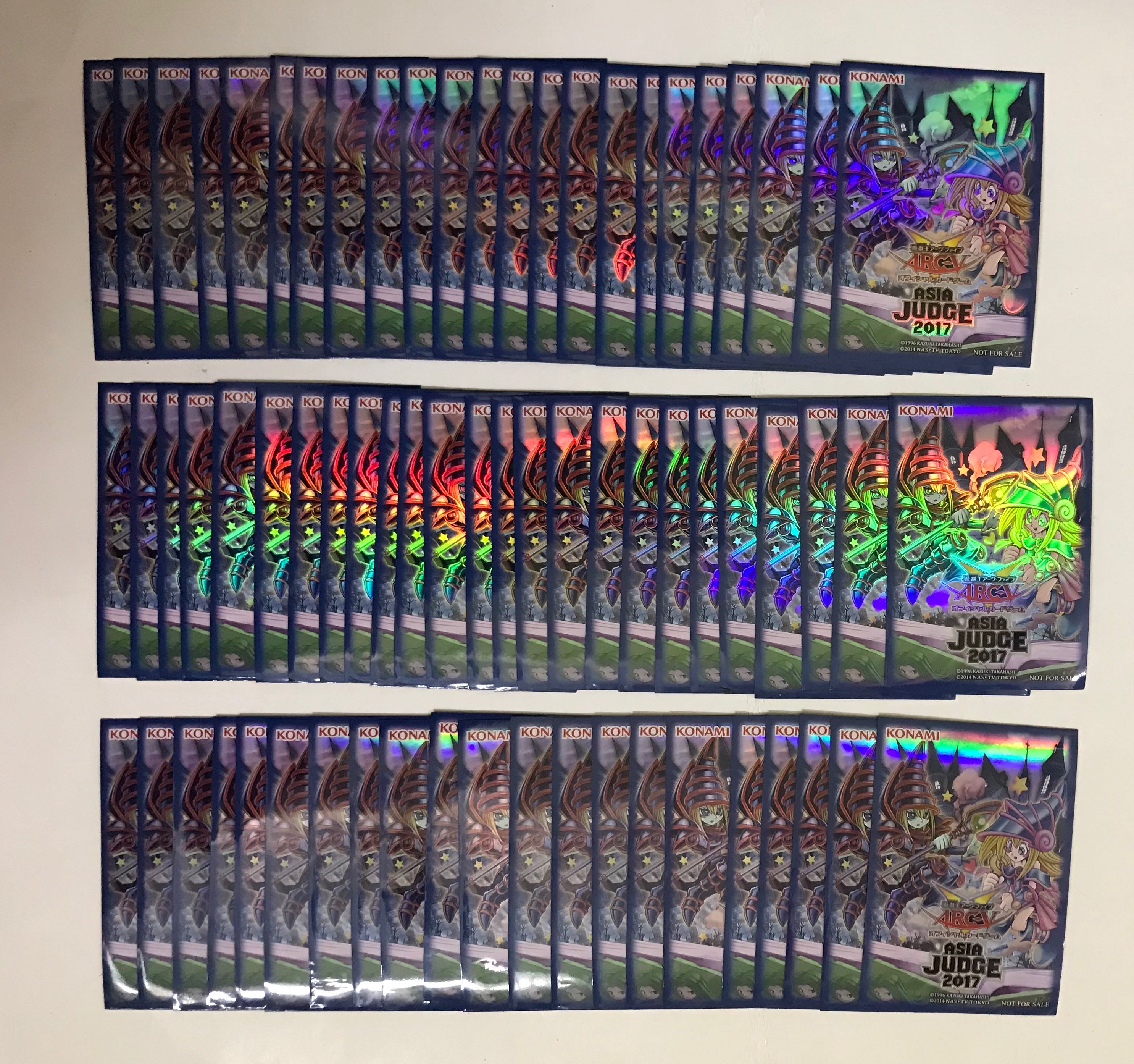 Yugioh sleeve Asia Judge 2017 ( Limited Edition ), Hobbies & Toys