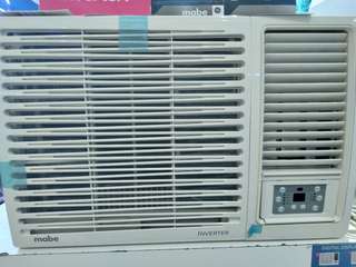 MABE INVERTER window type aircon 
model: ME118VR 
2HP