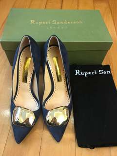 Rupert Sanderson Suede Pumps