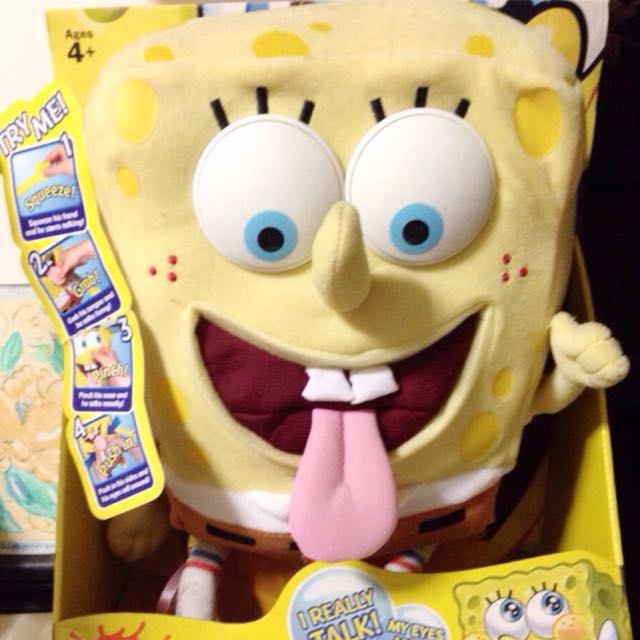 spongebob talking doll
