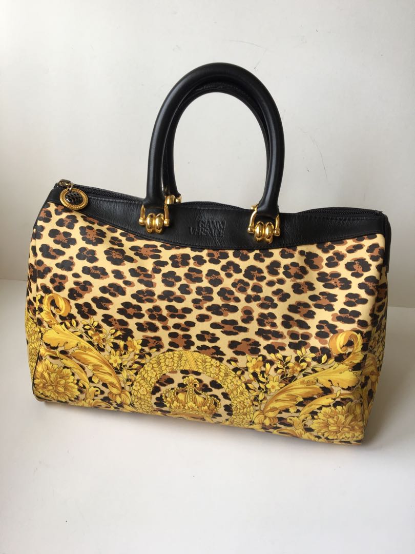 Versace leopard 2025 bag