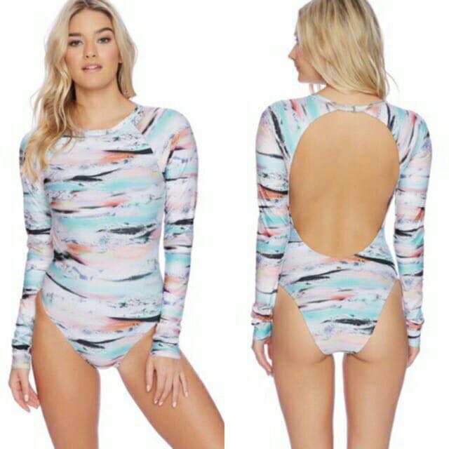 rash guard backless