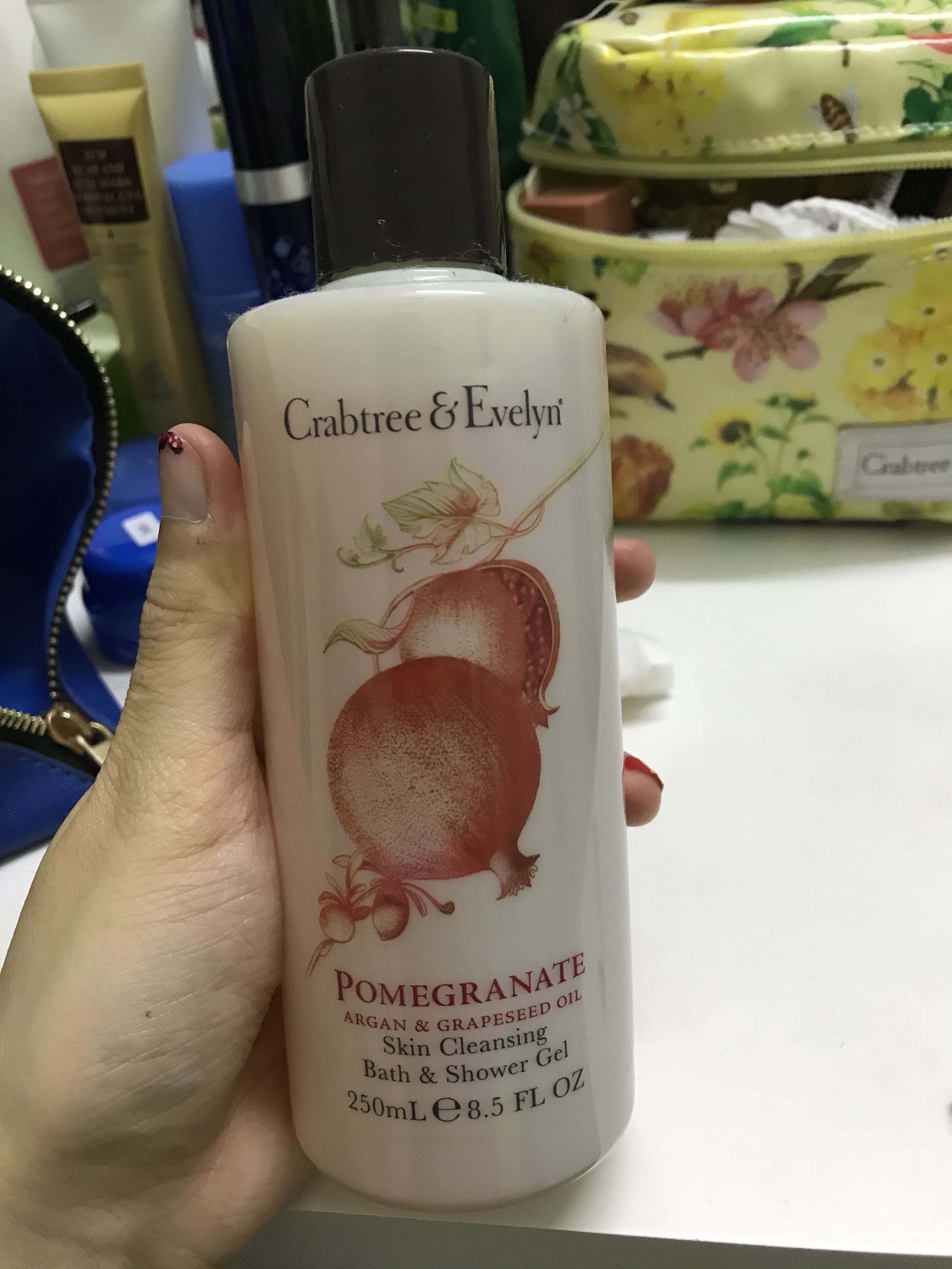 *BRAND NEW* Crabtree & Evelyn Pomegranate & Argan Oil Body Wash and