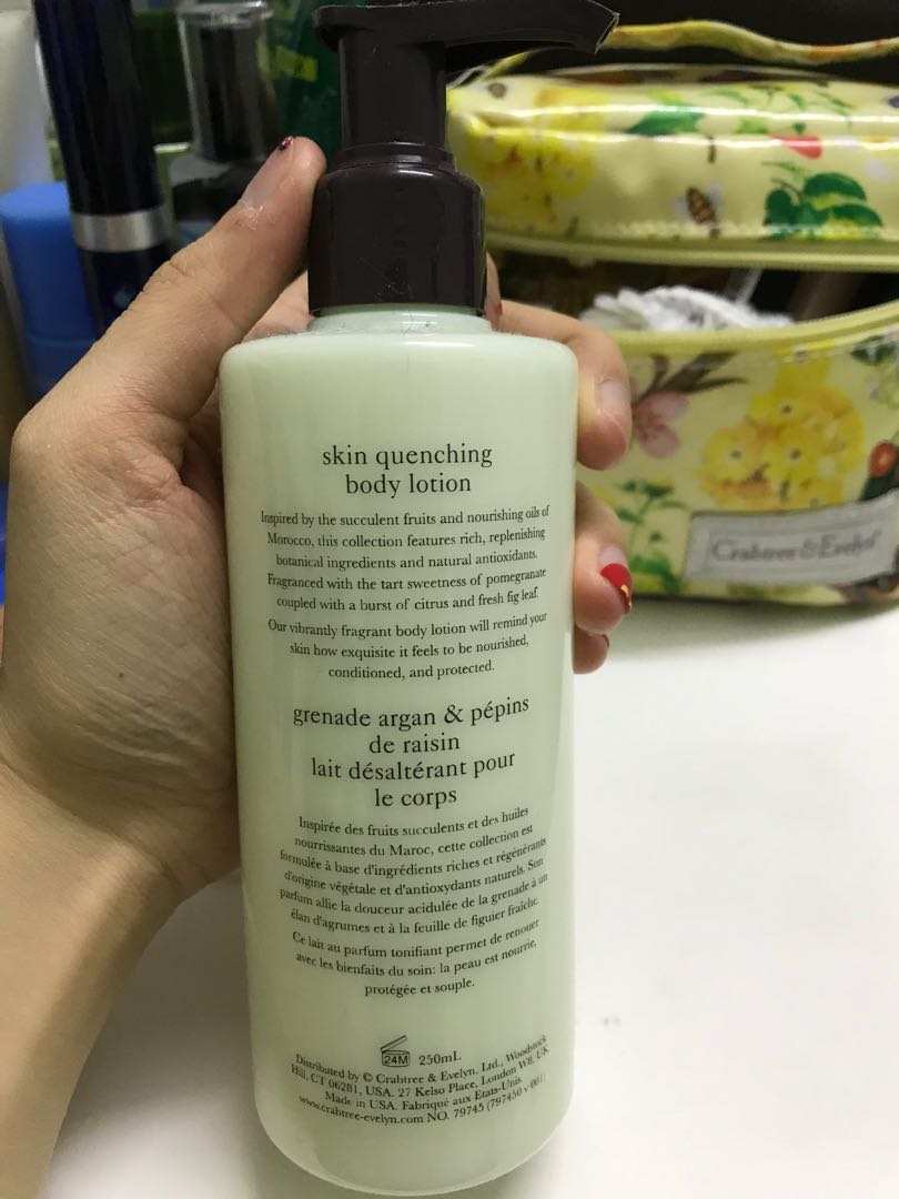 *BRAND NEW* Crabtree & Evelyn Pomegranate & Argan Oil Body Wash and