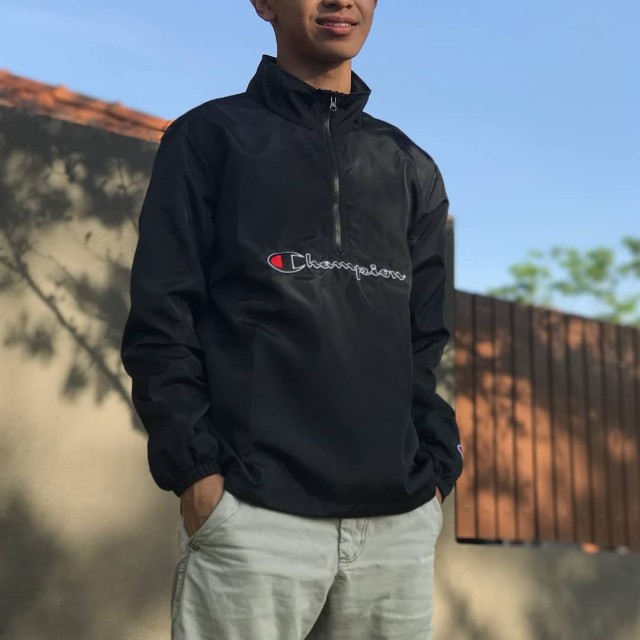 champion x supreme windbreaker