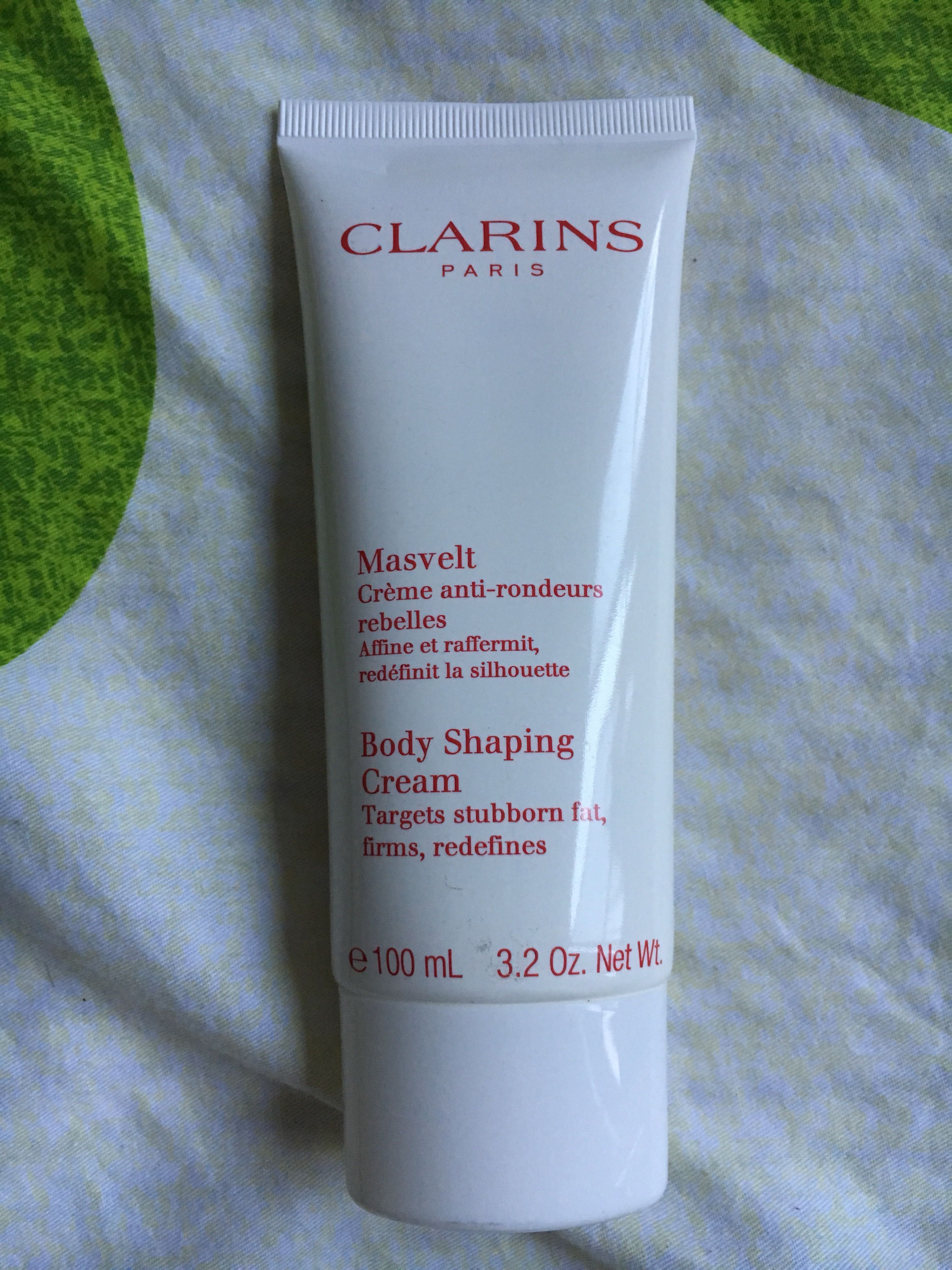 clarins paris body shaping cream