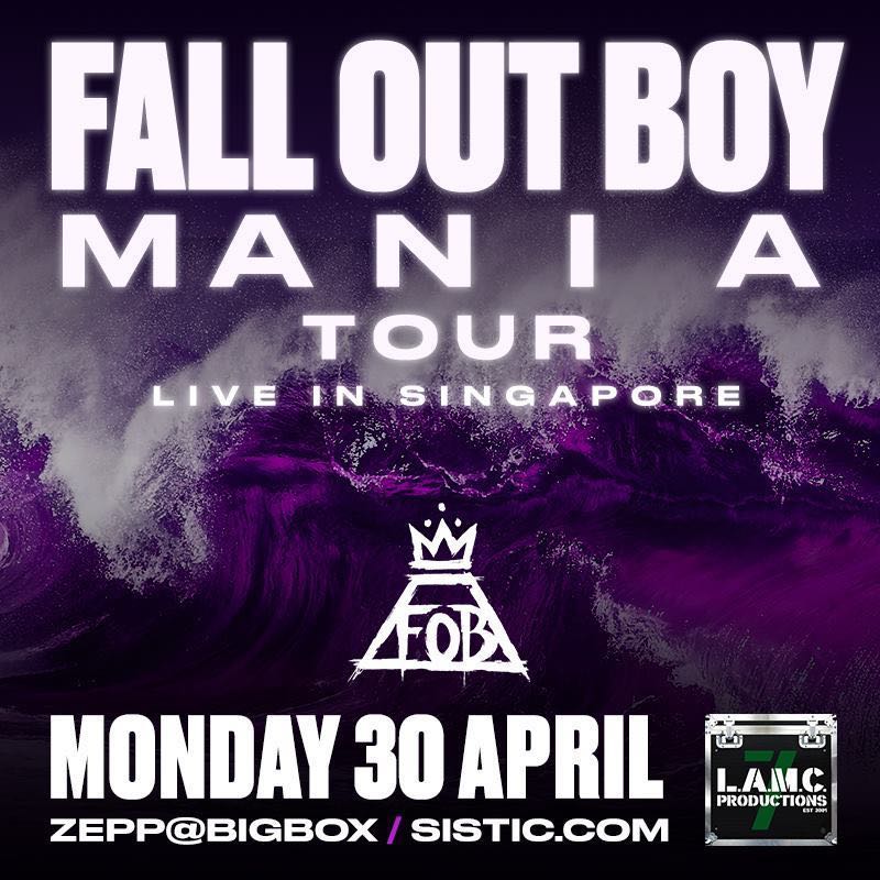 Fall Out Boy Tickets, Tickets & Vouchers, Event Tickets on Carousell