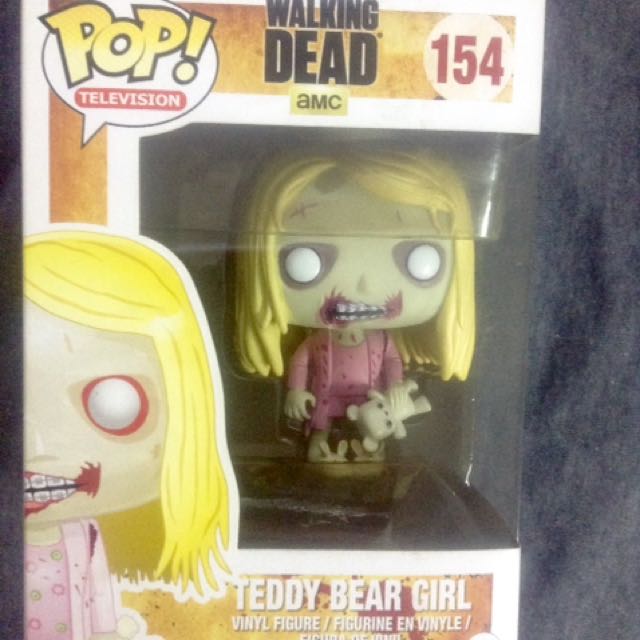 Funko pop walking dead teddy sales bear girl