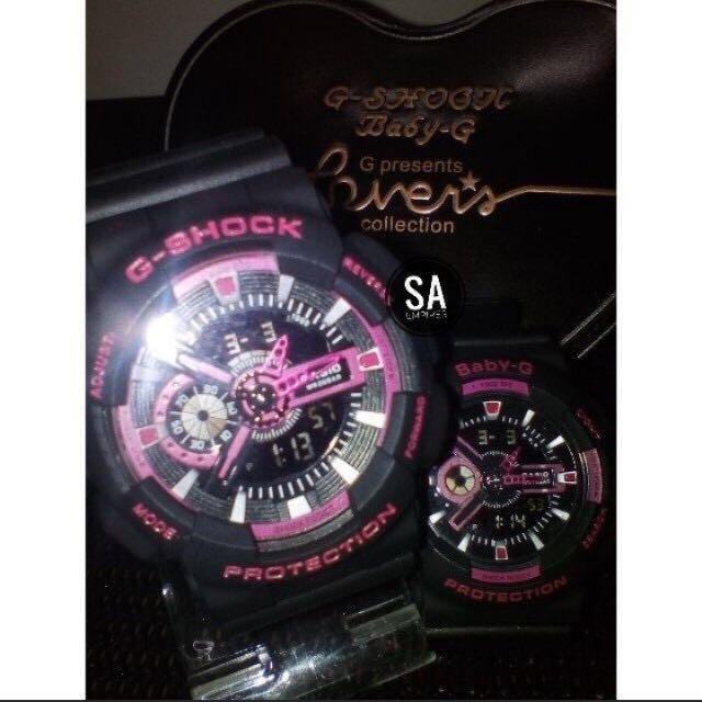 G shock black pink clearance