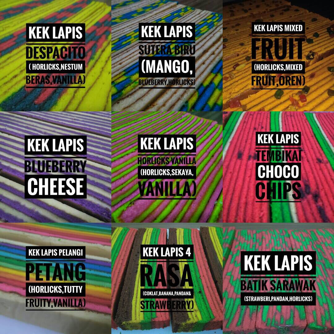 Kek Lapis Sarawak Food Drinks Baked Goods On Carousell