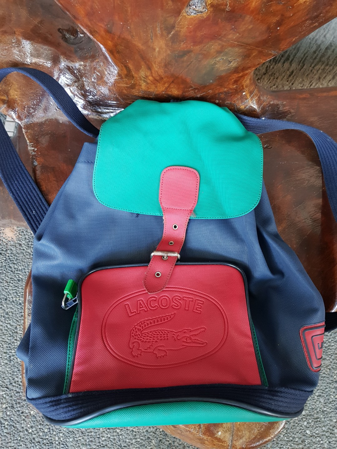Vintage Lacoste Backpack 