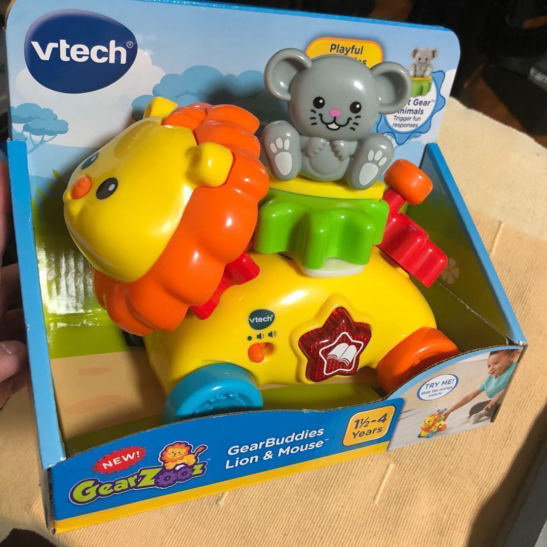 last piece VTech Gearzooz Gearbuddies Lion Mouse