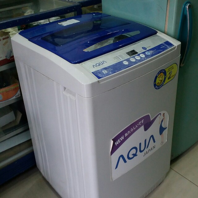 Mesin Cuci Sharp Aqua Japan 10kg Seperti Baru Serba Serbi Di Carousell