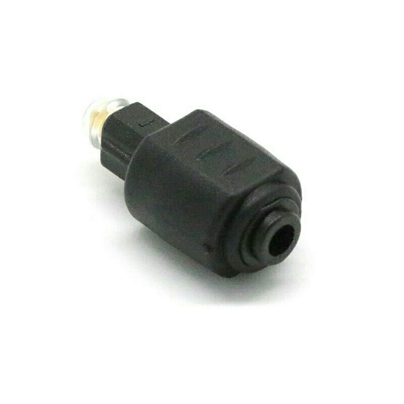 3.5mm Digital Plug to Toslink SPDIF Socket Optical Female Adaptor Converter