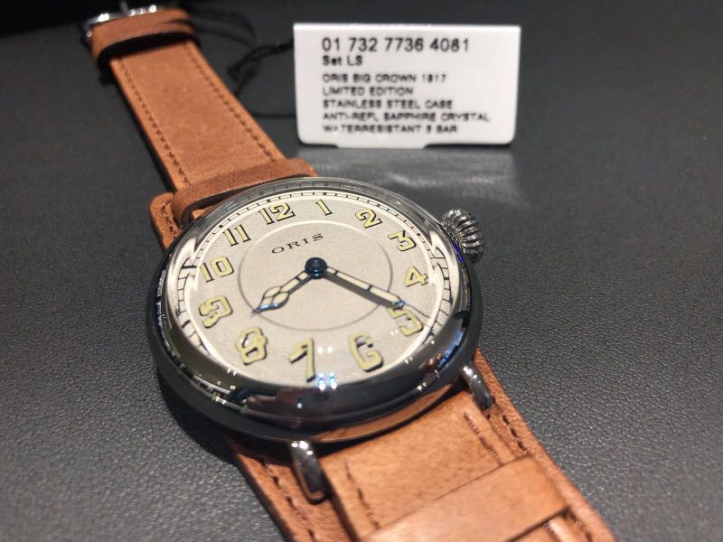 Oris 1917 limited edition top