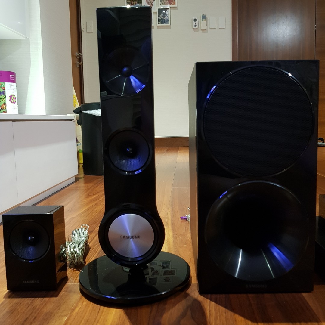 Samsung HTF453HK 5.1 Ch Home Theater System, TV & Home Appliances, TV