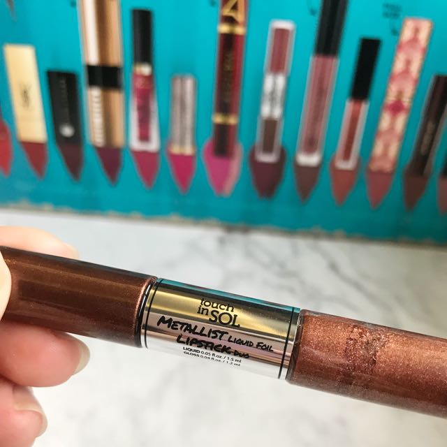 Touch In Soul Metallic Lipstick Lipgloss Health Beauty Makeup On