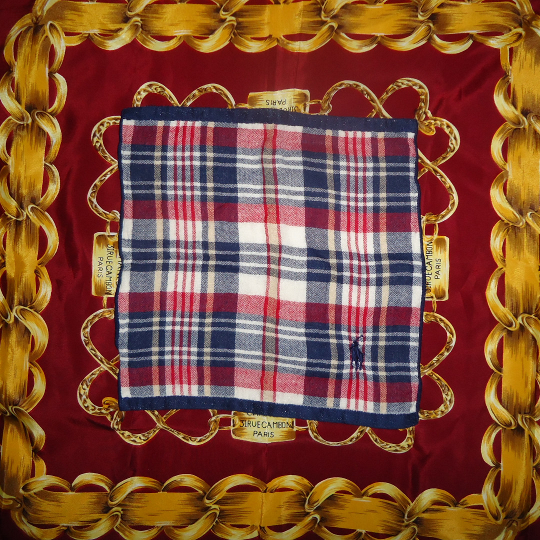 Vtg Polo Ralph Lauren Handkerchief Towel, Men's Fashion, Watches &  Accessories, Handkerchief & Pocket Squares on Carousell