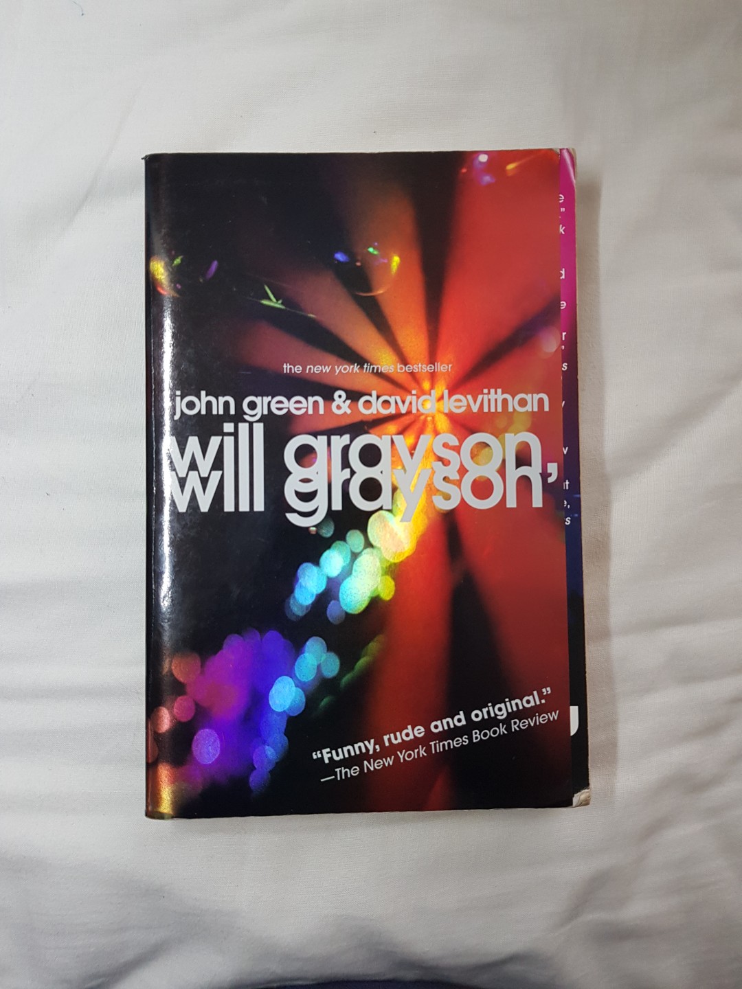 Will Grayson, Will Grayson (Category: Children's Books) located in Singapore. Submitted by jaksz98 (Listing ID 166180233, Image 1). Description: Condition of the book: 5.5/10 Massive discolouration of the pages of the book. The edges are slightly folded. Message me if you would like to see more pictures of the condition of the book!.