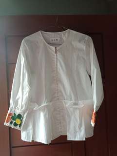 outer embroidery/bordir