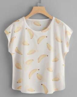Banana Print Tee