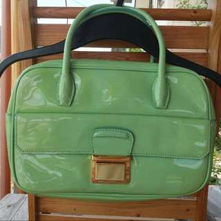 Patent Miu Miu Mint Green Bag