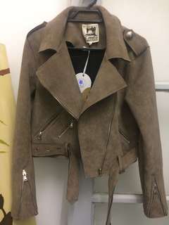 Beginning boutique suede jacket