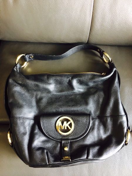 MK leather bag