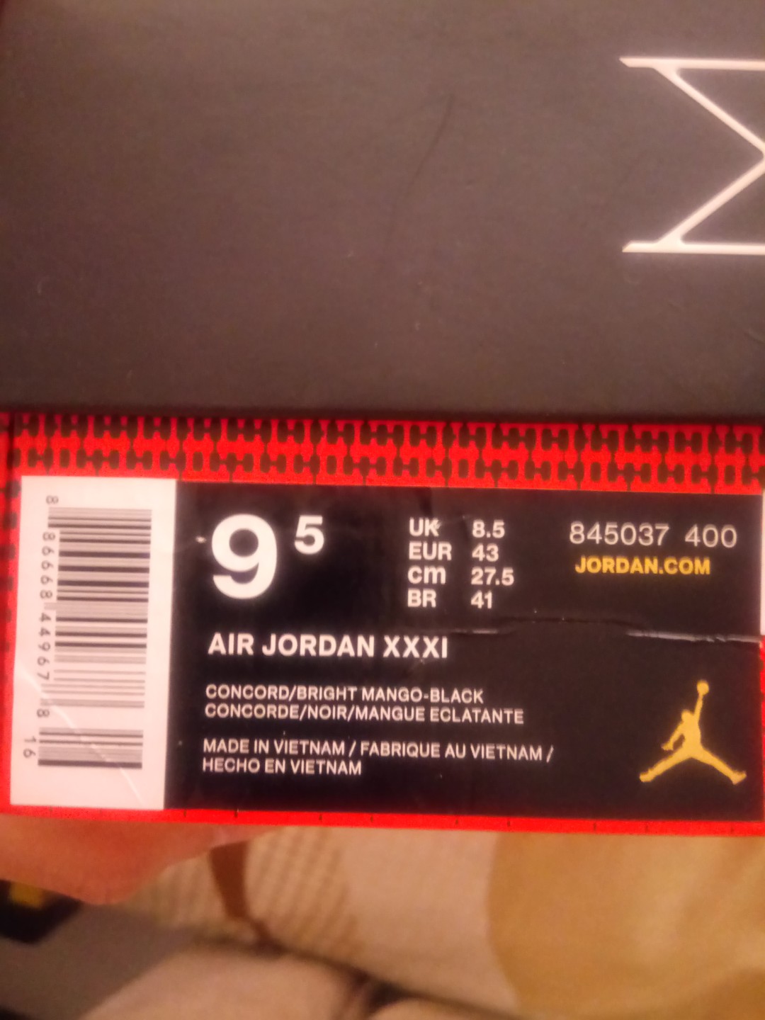 air jordan 31 supernova