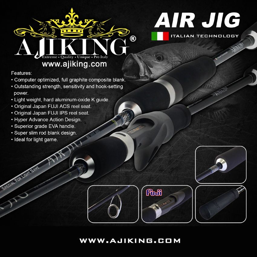 Ajiking rod clearance
