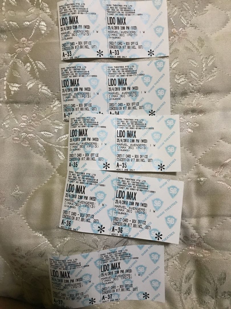 Avengers 3d Movie Tickets Entertainment Events Concerts On