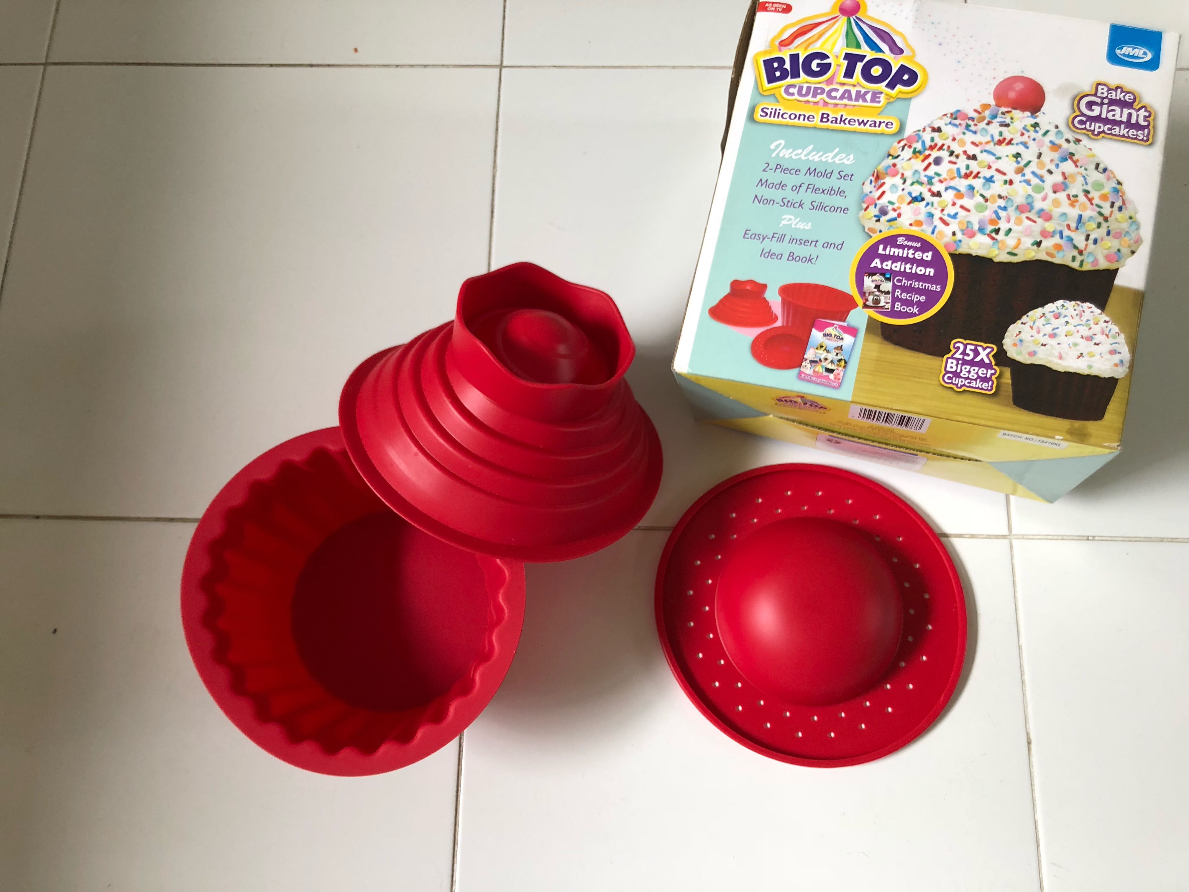 Big top cupcake giant cupcake mold, TV & Home Appliances, Kitchen