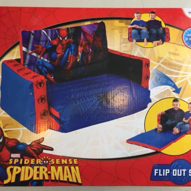 spiderman kids couch