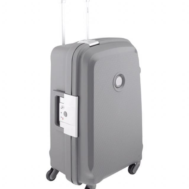 delsey luggage grey