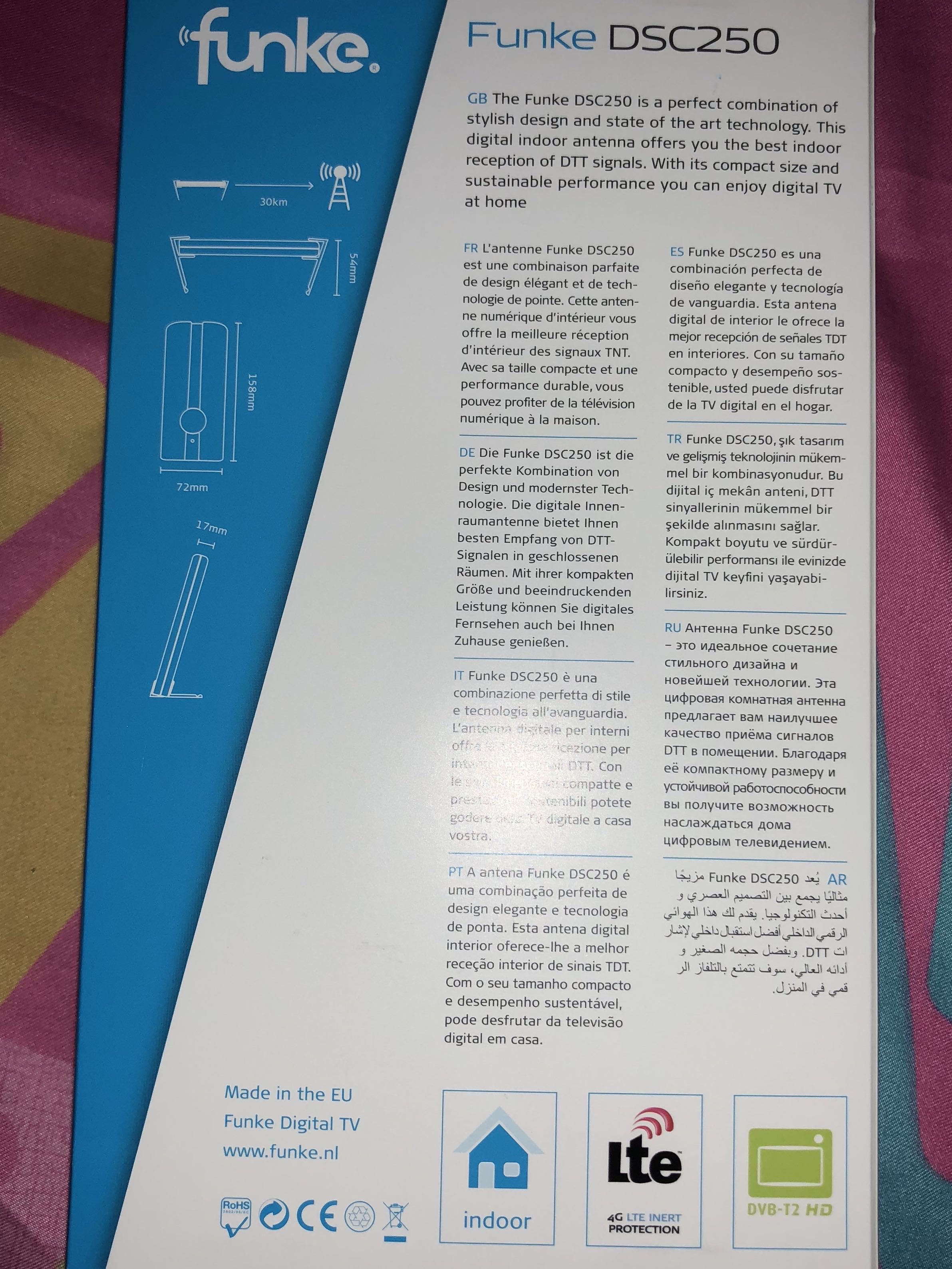 Brand New Indoor Antenna For Digital Tv Home Appliances Tvs Entertainment Systems On Carousell