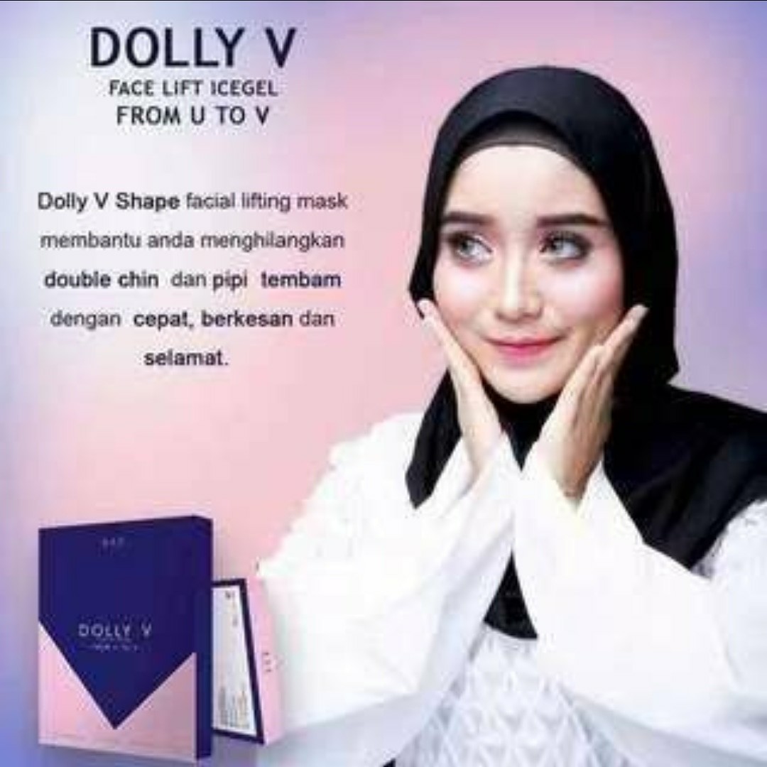 Dolly V Shape Mask Health Beauty Bath Body On Carousell