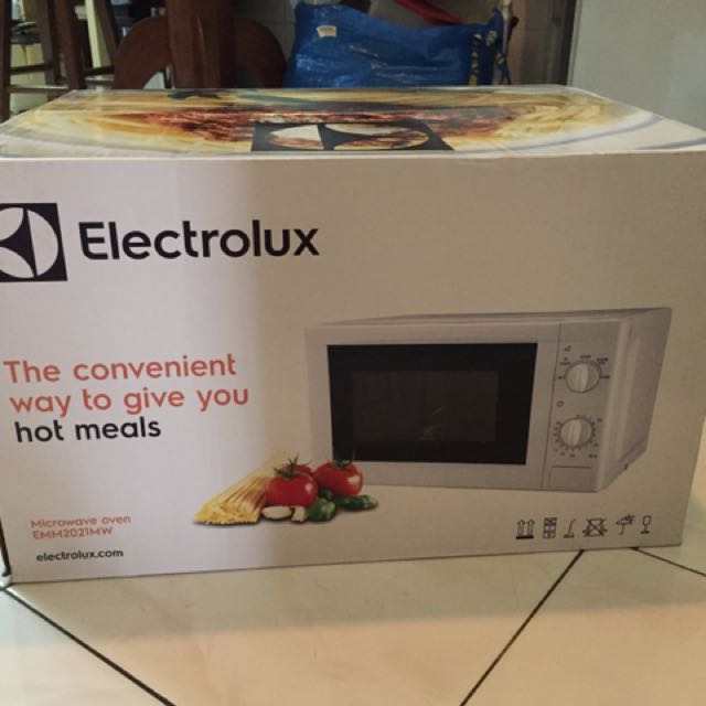 Electrolux microwave oven emm2021mw sale