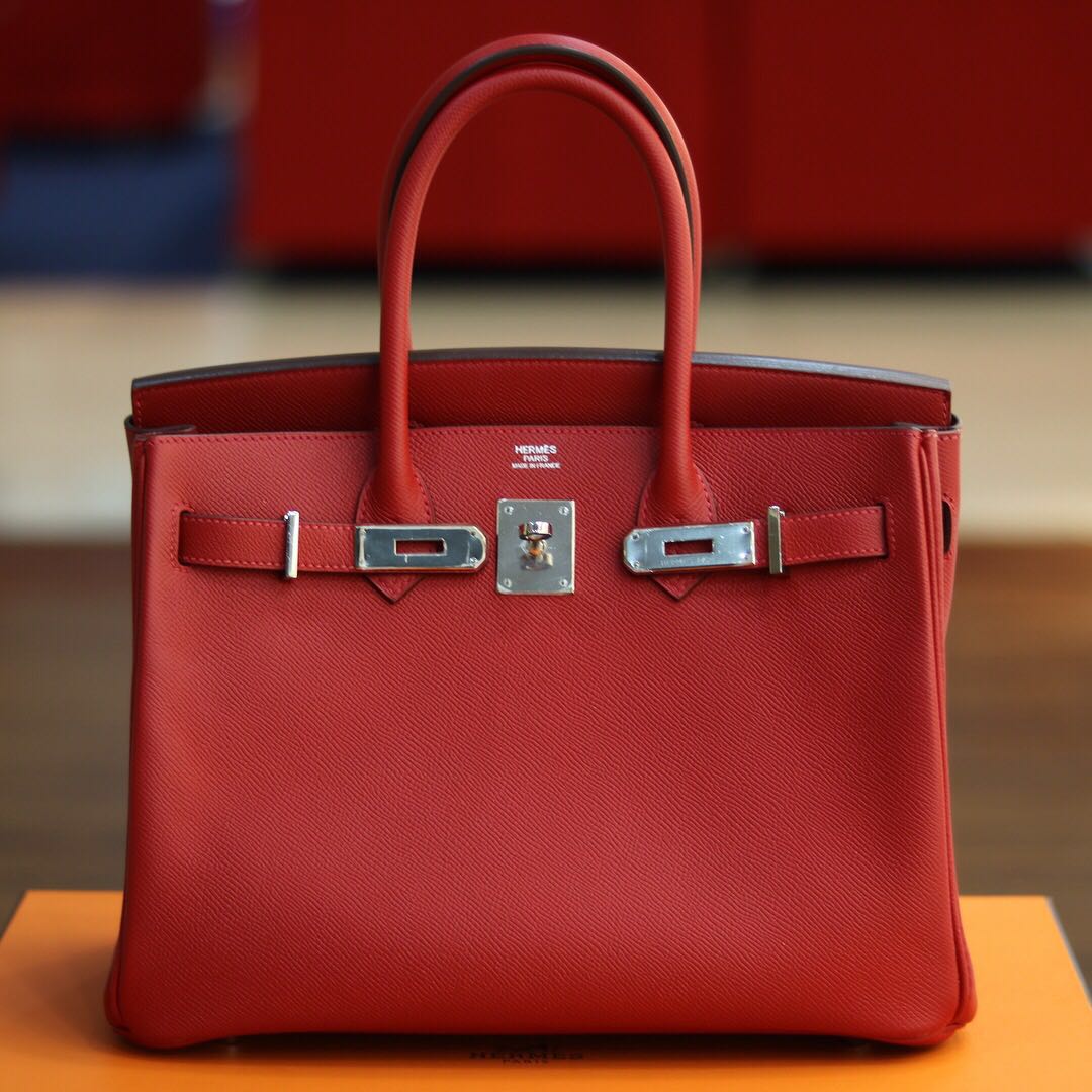 Preloved Excellent Hermes Birkin 30 Rouge Casaque Epsom PHW Q Fullset  Original Receipt, Luxury, Bags & Wallets on Carousell