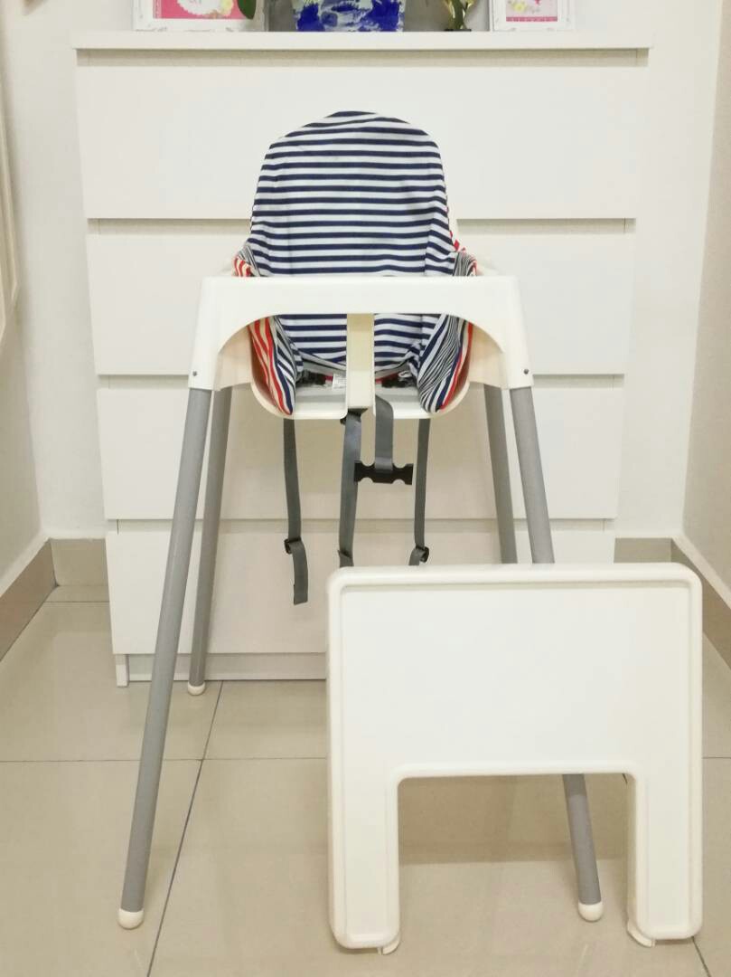 Ikea Antilop Baby High Chair With Tray Cushion Belt Babies