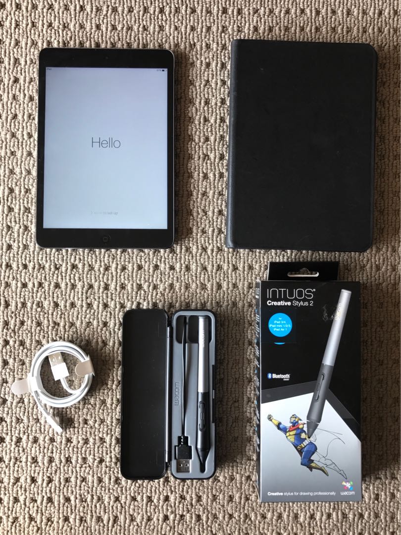 Ipad Mini 2 Intuos Creative Stylus 2 Bundle On Carousell