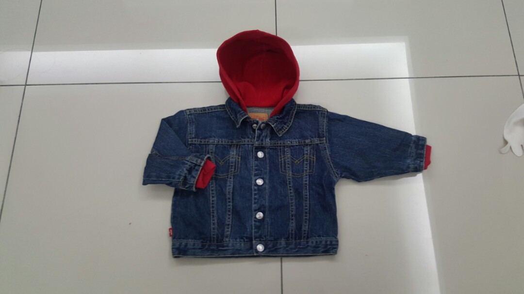 levi's baby boy denim jacket