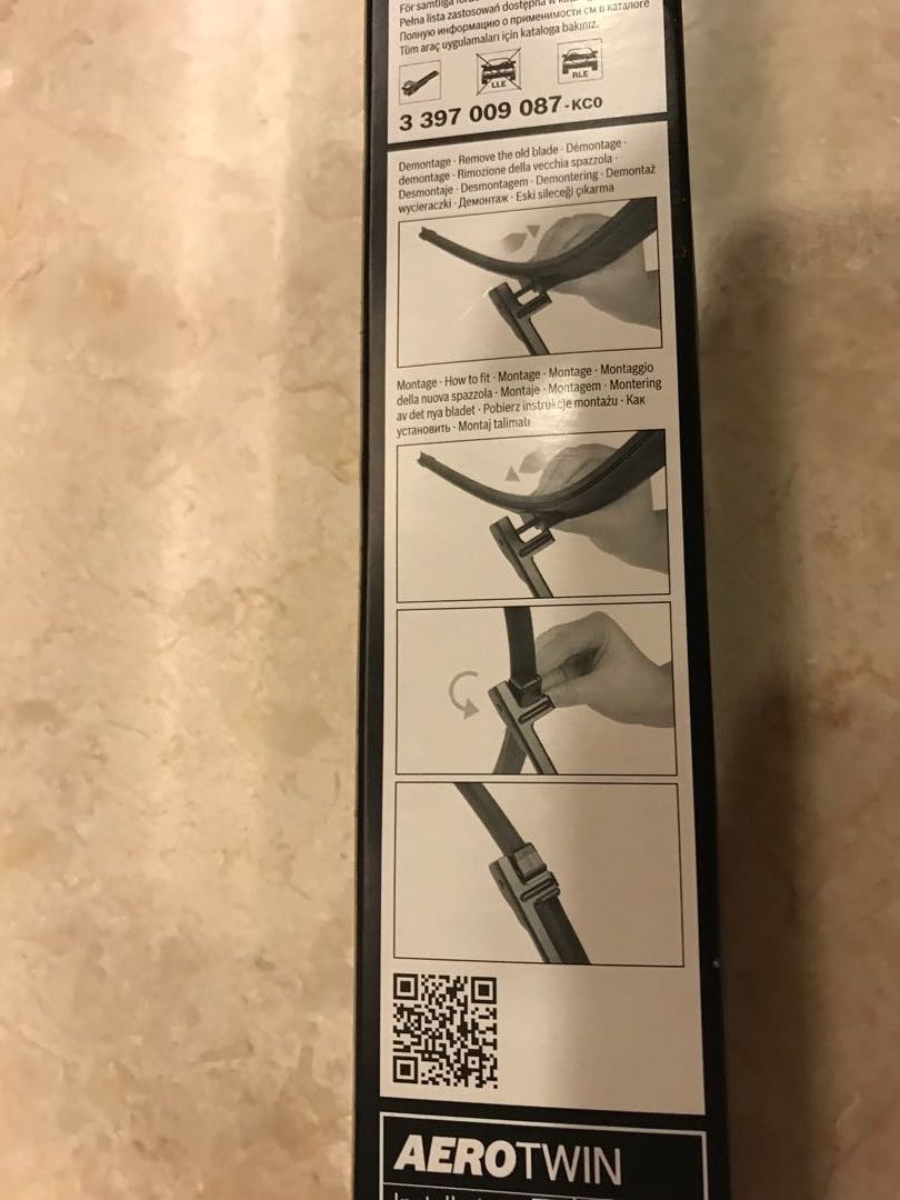 Mercedes C180 Wiper Blades Bosch Aerotwin A939s Car Accessories