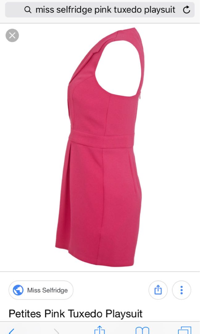 Miss selfridge tuxedo dress outlet