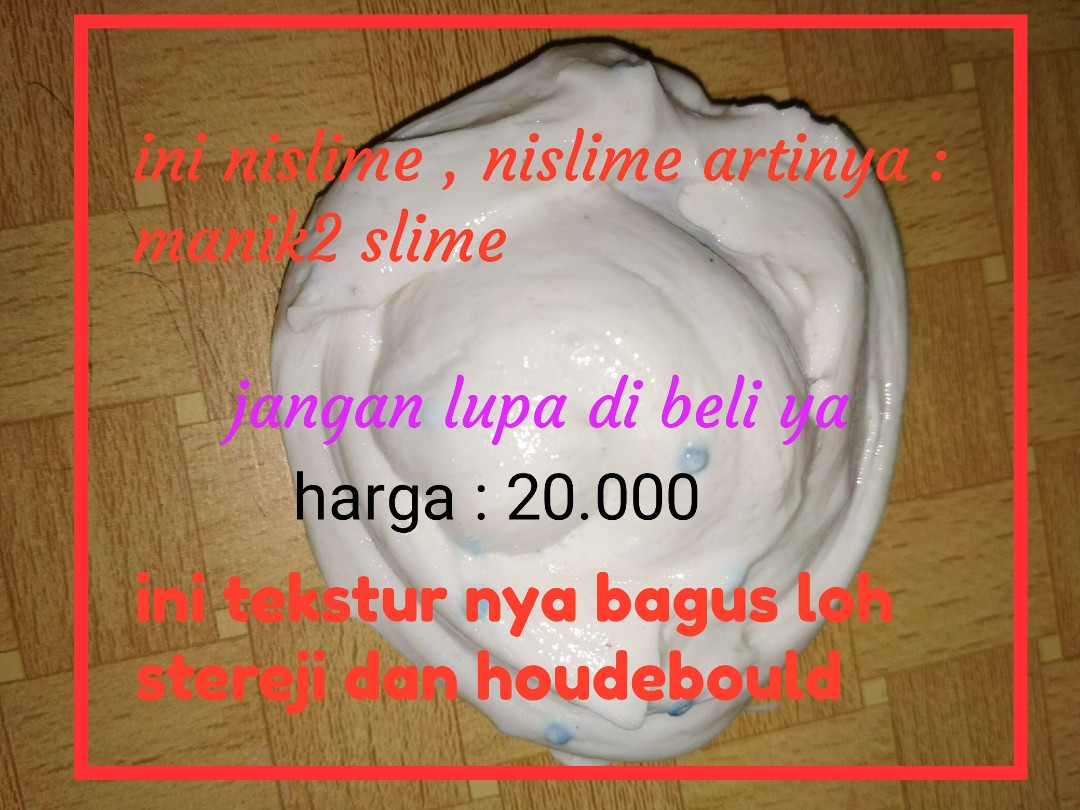 Nislime Artinya Manik2 Slime Murah Pekerjaan Magang Lainnya Di Carousell