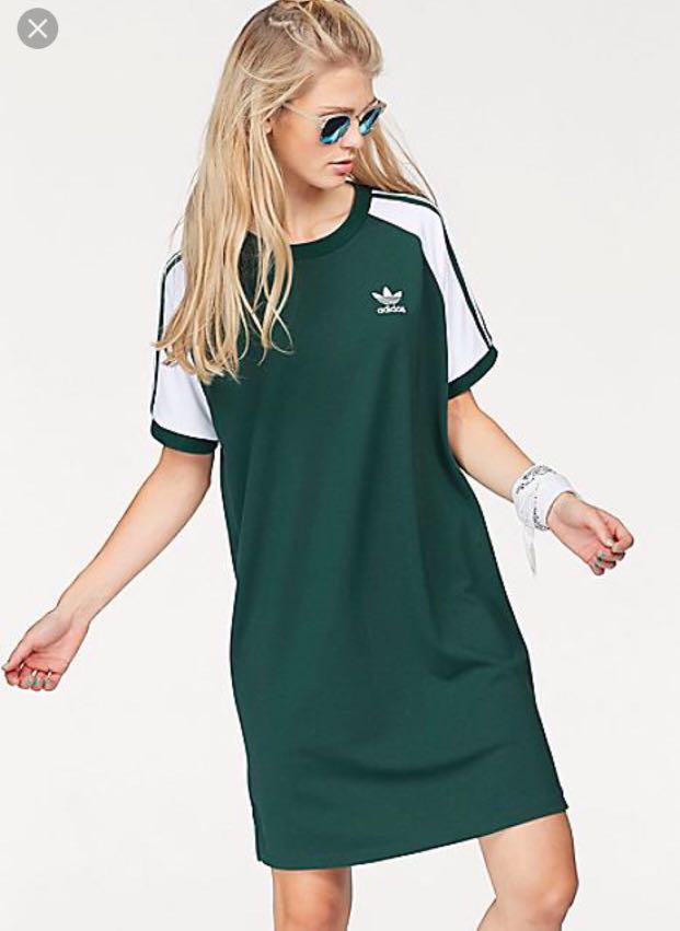 Original Adidas: Green Dress, Women's 