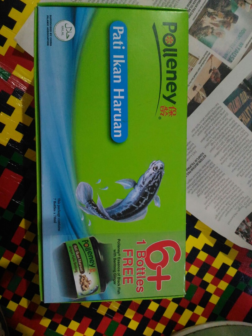 Pati Ikan Haruan Polleney Food Drinks Instant Food On Carousell